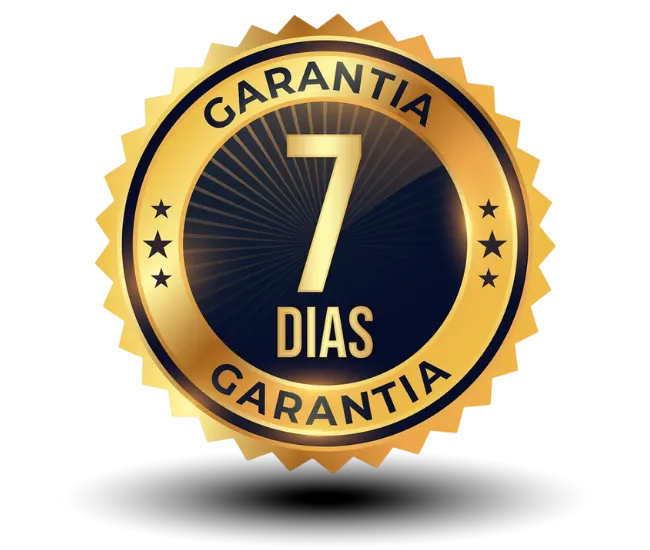 Selo de garantia de 7 dias